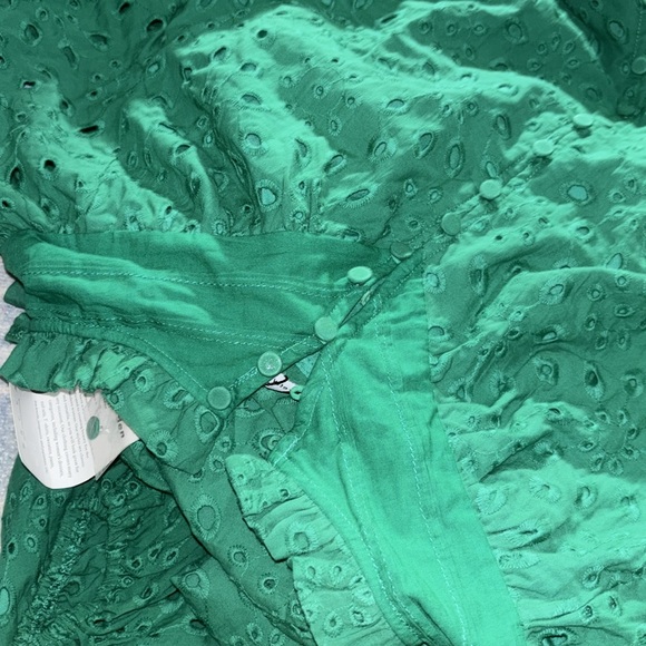 ☀️PRETTYGARDEN eyelet Womens Hollow Out Lace Embroidered Blouse - Picture 4 of 5